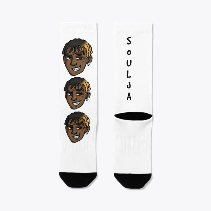 Soulja Cartoon Socks